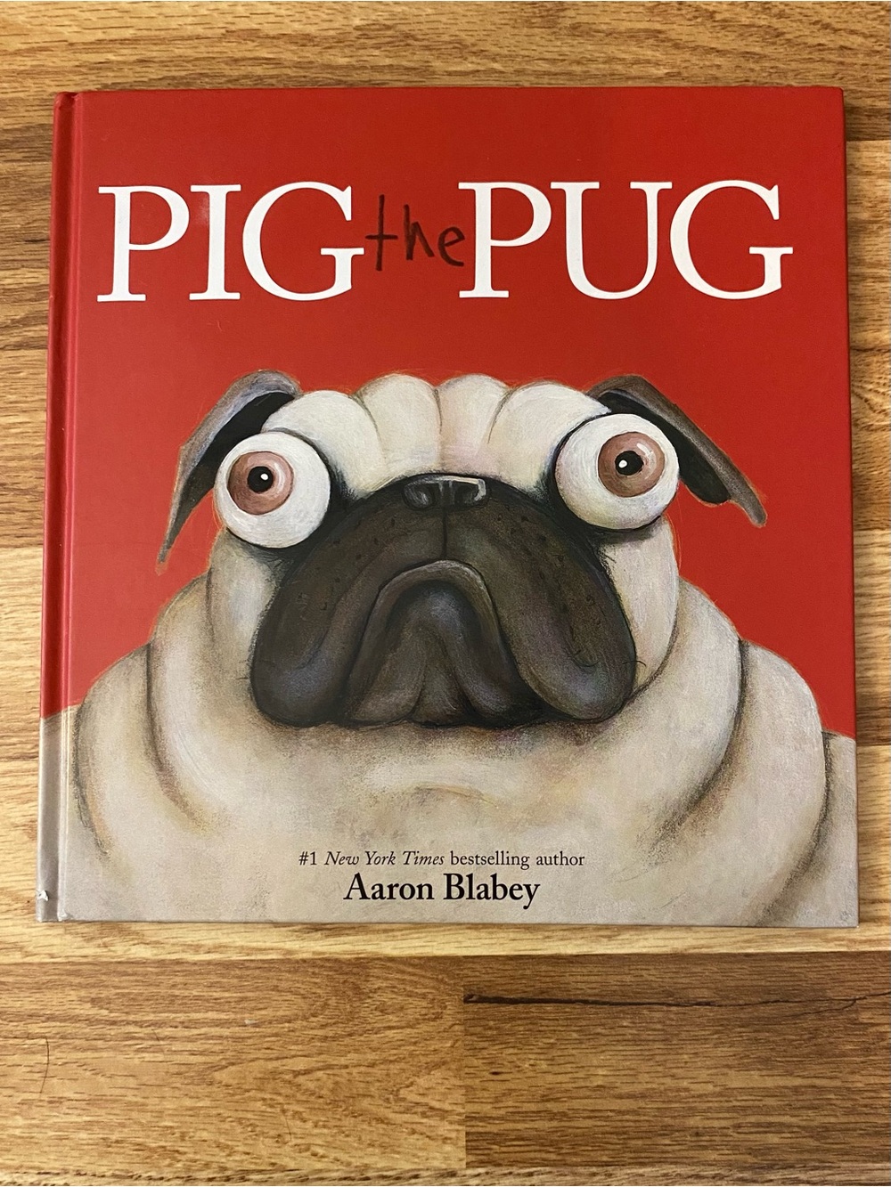 Pig the Pug Hardcover Kids Book - Red